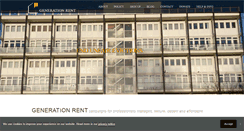 Desktop Screenshot of generationrent.org