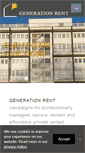 Mobile Screenshot of generationrent.org